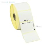 60mm x 50mm Vellum Barkod Etiketi
