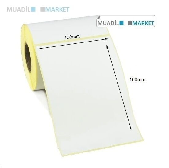 100mm x 160mm Termal Barkod Etiketi