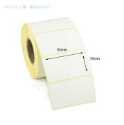 80x30 mm Termal Barkod Etiketi