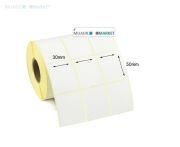 30 x 50 mm Termal Etiket 3lü