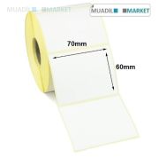 70mm x 60mm Vellum Barkod Etiketi