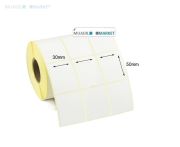 30*50 mm Termal Barkod Etiketi 3lü