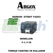 Argox F1 Kulanma  Kılavuzu