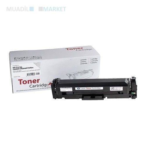 HP CF412A (410A) Sarı Muadil Toner