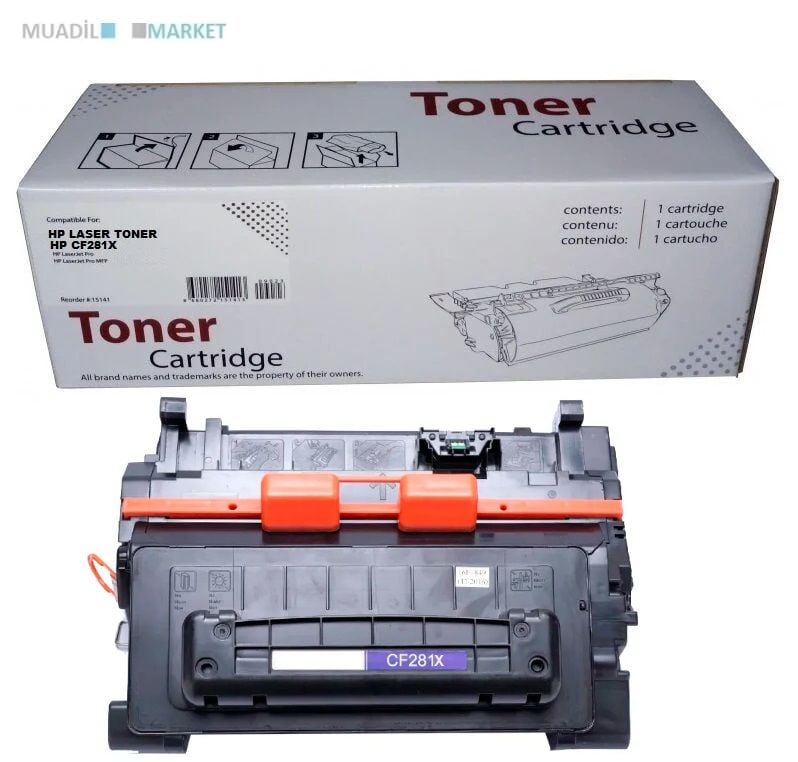 HP CF281X (81X) Muadil Toner