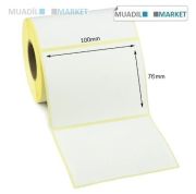 100 x 76 mm Termal Etiket Büyük Koli 30 Rulo