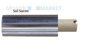 80mm x 74mt Standart Wax Ribon Sol Sarım