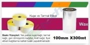 100mm x 300mt Standart Wax Ribon