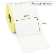 100mm x 70mm Vellum Barkod Etiketi