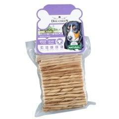 Dog Chefs Burgulu Kalın Naturel 100 lü Paket
