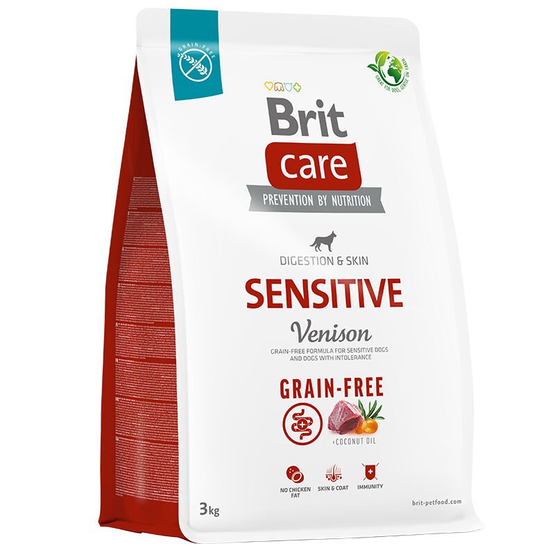 Brit Care Dog Grain Free Sensitive Venison Geyik Etli 3 Kg Köpek Maması