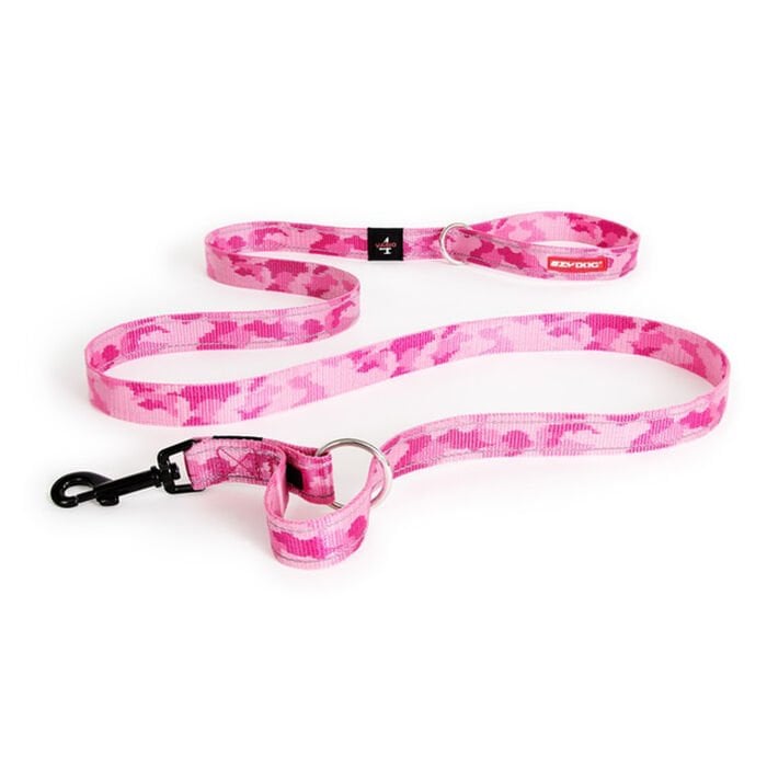 Ezydog Leashes Vario 4 Pink Camo 180 cm Köpek Gezdirme Tasması