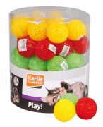 Karlie Kedi Oyuncağı Plastik Top 5 Cm 60Lı