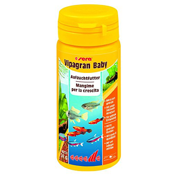 Sera Vipagran Baby Yavru Balık Büyütme Yemi 50 ml