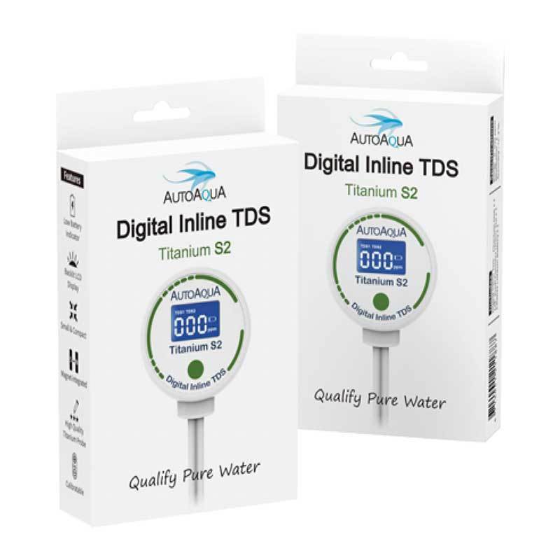 AutoAqua Digital Inline Tds Titanium S2 TDS 200 S