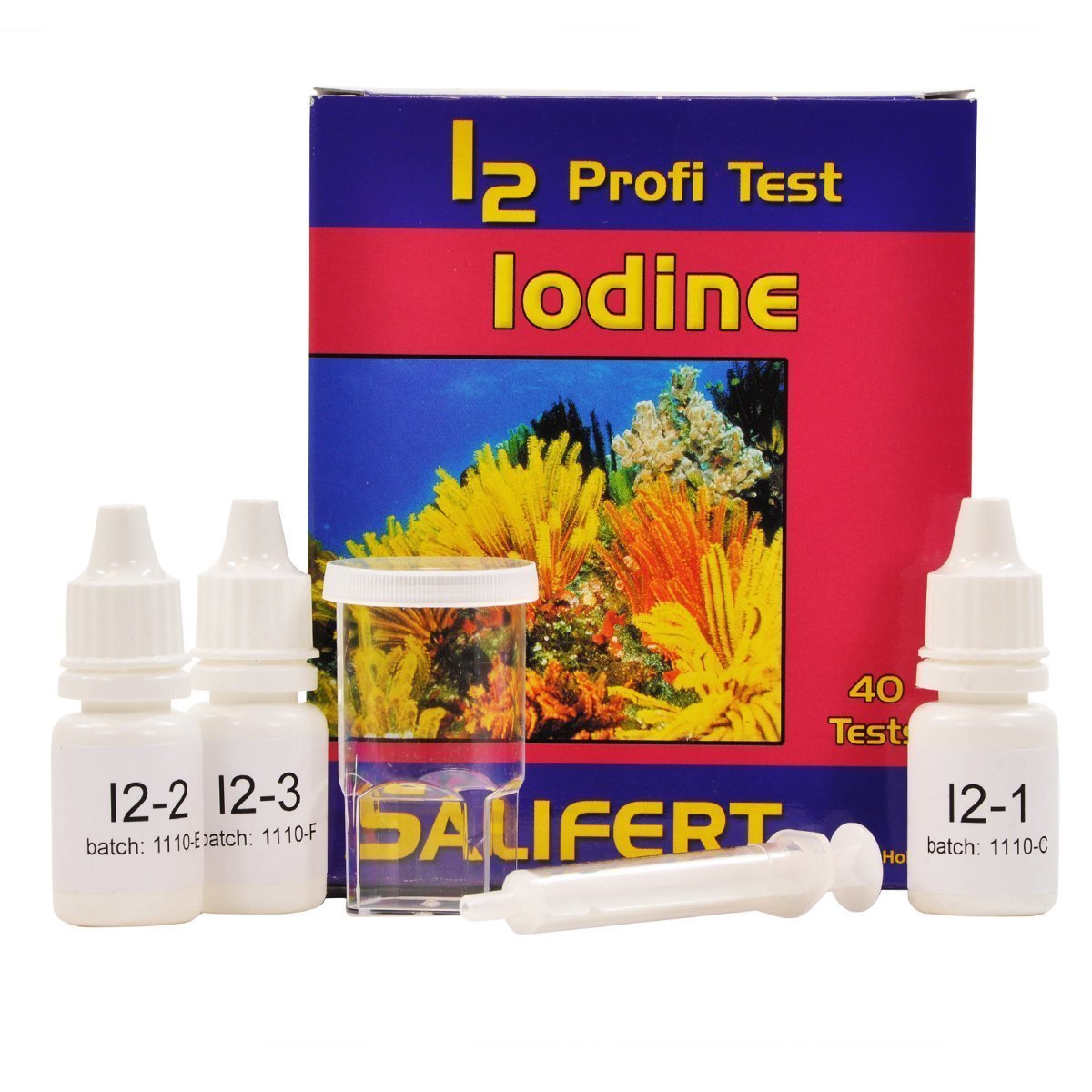 Salifert I2 Iodine Profi Test Kit 40 Test