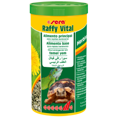 Sera Raffy Vital Otçul Kaplumbağa ve İguana Yemi 1000 ml / 190 gr