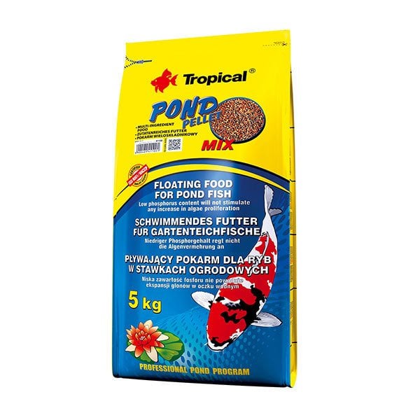 Tropical Pond Pellet Mix Size S 5 Kg