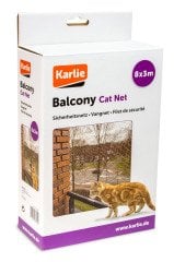 Karlie Kedi Balkon Ağı 8 m x 3 m