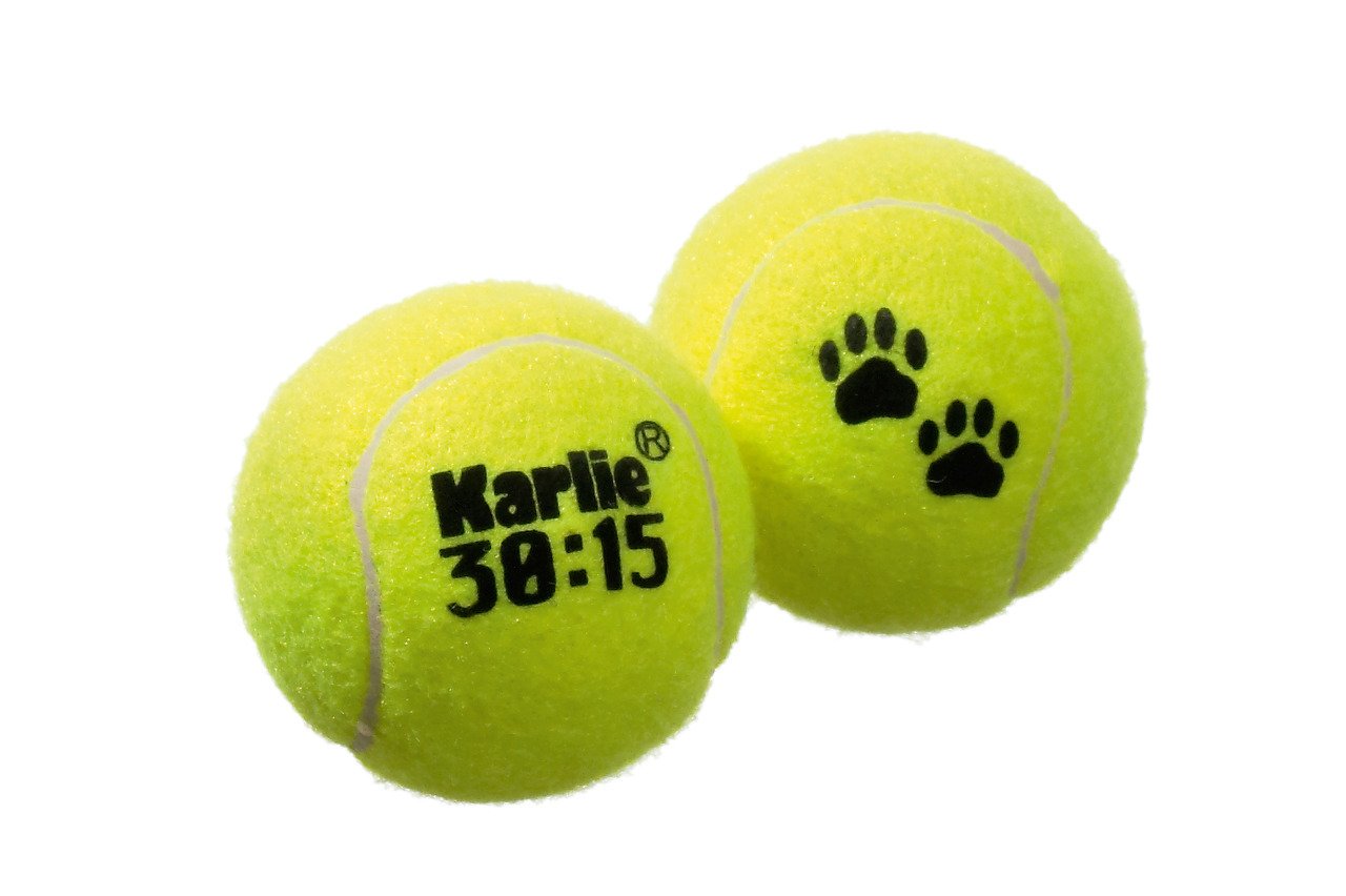 Karlie İkili Tenis Topu Köpek Oyuncağı 6 cm