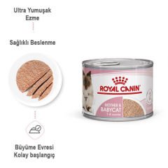 Royal Canin Mother Baby Cat 195 gr x 12 adet Anne Kedi ve Bebek Kedi Yaş Mama