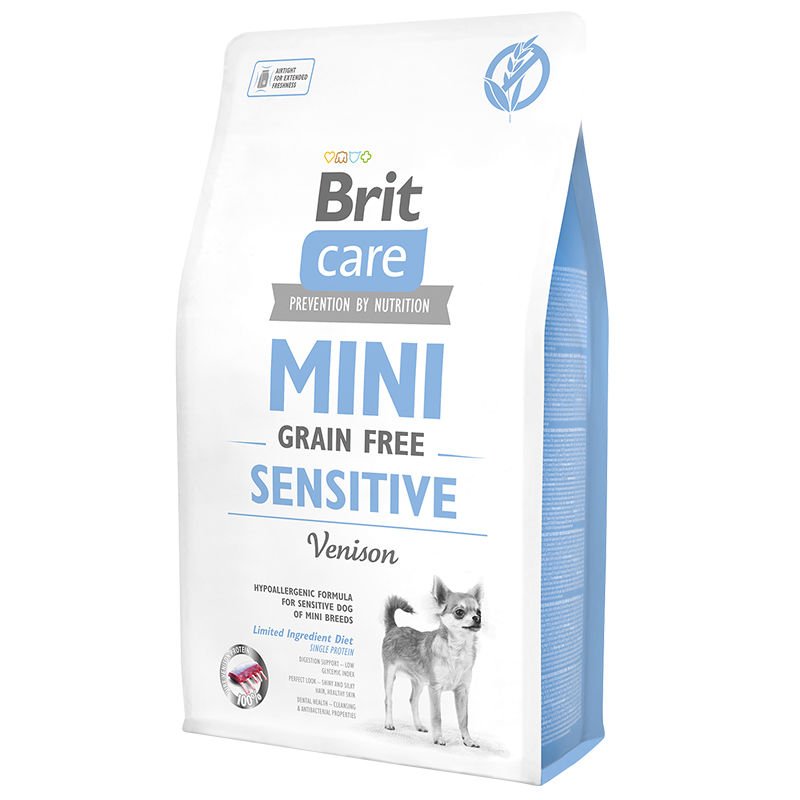 Brit Care Mini Sensitive Tahılsız Geyik Etli 2 Kg Köpek Maması
