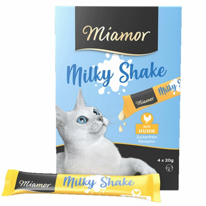 Miamor Milky Shake Tavuklu Kedi Ödülü 4 x 20 g