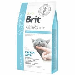 Brit Veterinary Diet Obesity Kilo Kontrolü İçin Tahılsız Kedi Maması 2 kg