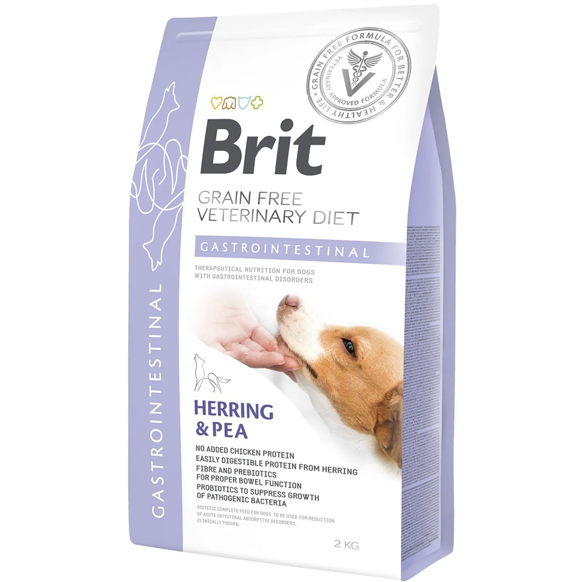 Brit Veterinary Diet Gastrointestinal Sindirim Sistemi Destekleyici Tahılsız Köpek Maması 2 kg