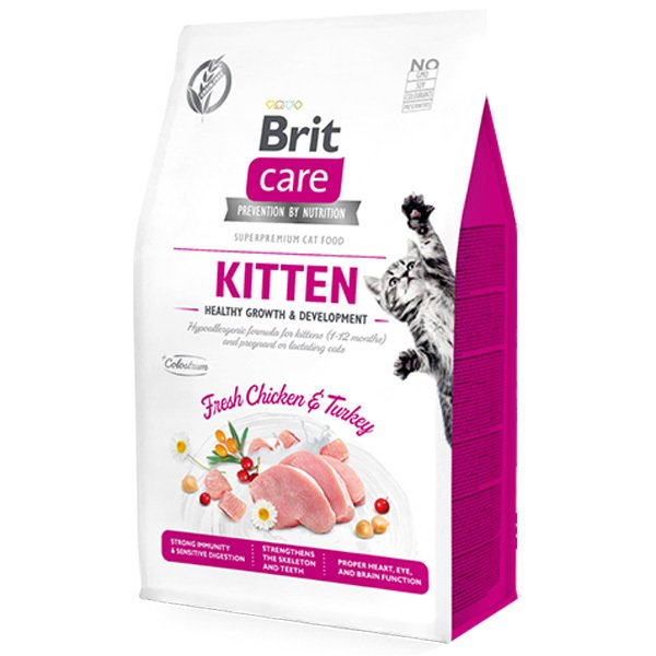 Brit Care Kitten Taze Hindili Tavuklu Tahılsız 2 Kg