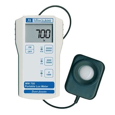 Milwaukee - MW700-WP Portable Lux Meter Waterproof probe