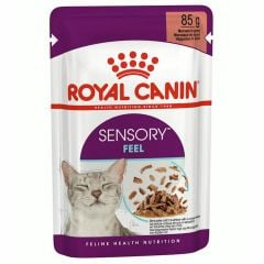 Royal Canin Sensory Feel Gravy Pouch Kedi Yaş Mama 85 gr x 12 adet