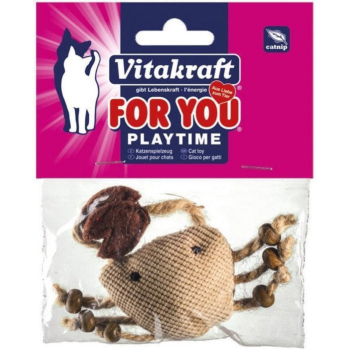 Vitakraft Peluş Yengeç Kedi Oyuncağı