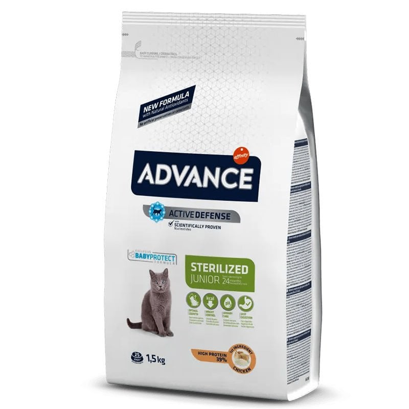 Advance Junior Sterilized Tavuklu 1,5 Kg