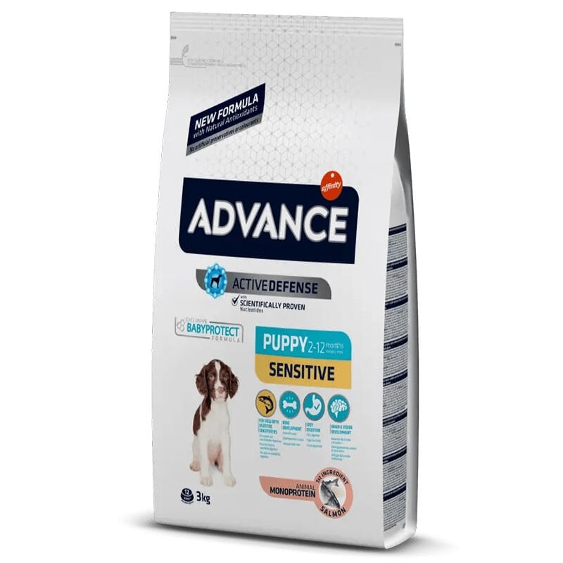 Advance Puppy Sensitive Somonlu 3 Kg Yavru Köpek Maması