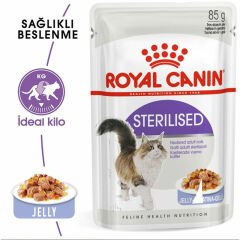 Royal Canin Sterilised Jelly 85 Gr