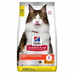Hills Adullt Perfect Digestion Biome Tavuklu Yetişkin Kedi Maması 1,5 Kg