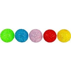Polo Plastik Parlak Renkli Kedi Oyun Topu 4 cm 48 Adet