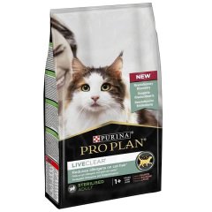 Proplan LiveClear Somonlu Alerjen Azaltan Kısırlaştırılmış Kedi Maması 1,4 kg