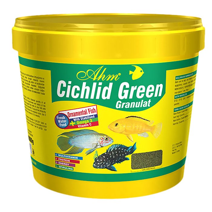 Ahm Cichlid Green Granulat 3 Kg