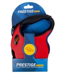 Polo Prestige Kırmızı Otomatik Köpek Tasması Small 4 m / 10 kg