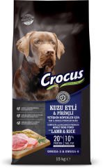 Crocus Kuzu Etli Yetişkin Köpek Maması 15 Kg