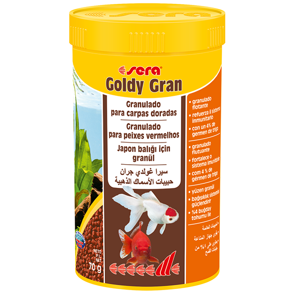 Sera Goldy Gran Japon Balığı yemi 250 ml