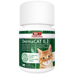Bio Pet Active Dermacat 0,3 gr 75 Tablet