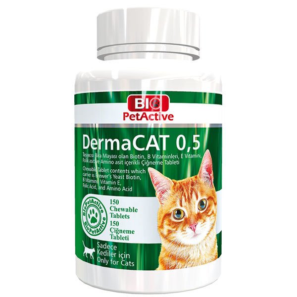 Bio Pet Active Dermacat 0,5 gr 150 tablet