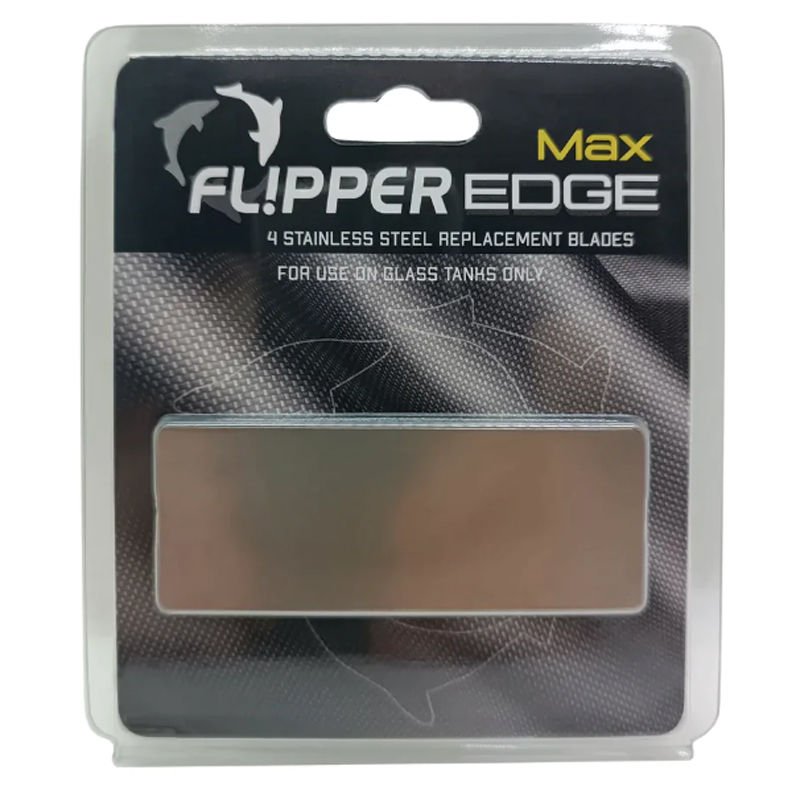Flipper Max Edge Stainless Steel Blades 4 pk