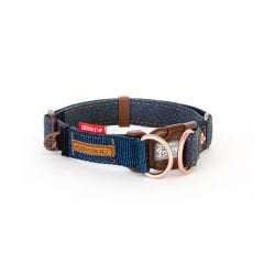 Ezydog 04812 Double Up Collar Denim M Köpek Göğüs Tasması