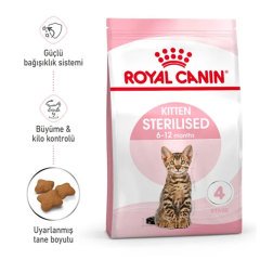 Royal Canin Kitten Sterilised 2 kg Kısırlaştırılmış Yavru Kedi Maması
