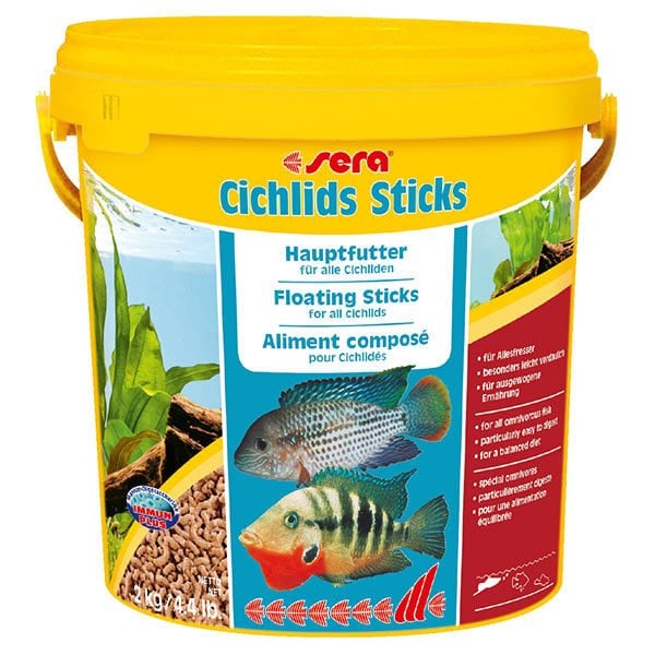Sera Cichlids Sticks Balık Yemi 10 L 2000 gr
