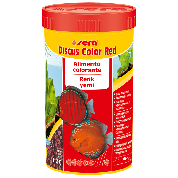 Sera Discus Color Red Granül Yem 250 ml / 116 gr